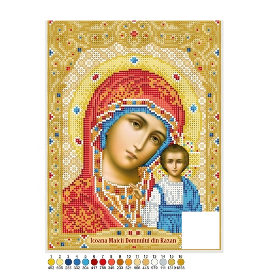Maica Domnului din Kazan color