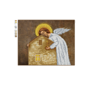 SCHEMA PENTRU BRODERIE CU MĂRGELE PRECIOSA “Îngerul casei”