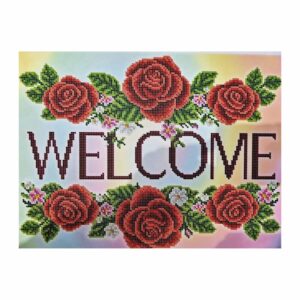 SCHEMA PENTRU BRODERIE CU MĂRGELE PRECIOSA „Welcome”