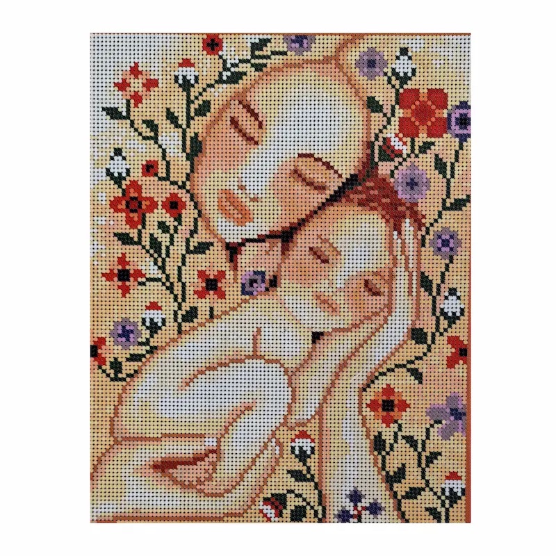 SCHEMA PENTRU BRODERIE CU MĂRGELE PRECIOSA „Mama”