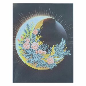 SCHEMA PENTRU BRODERIE CU MĂRGELE PRECIOSA „Luna”
