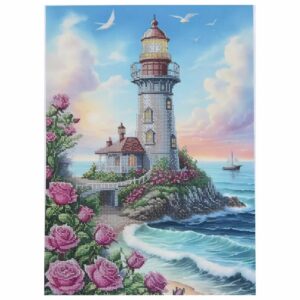 SCHEMA PENTRU BRODERIE CU MĂRGELE PRECIOSA „Turnul”