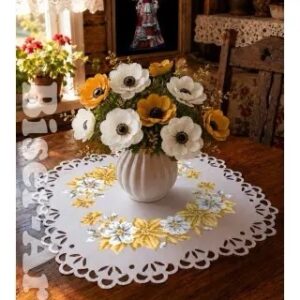 SCHEMA PENTRU BRODERIE CU MĂRGELE PRECIOSA „Șerveţel”