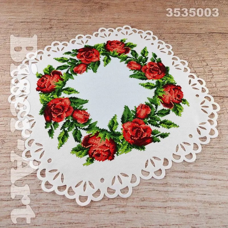 SCHEMA PENTRU BRODERIE CU MĂRGELE PRECIOSA „Șerveţel” - imagine 3