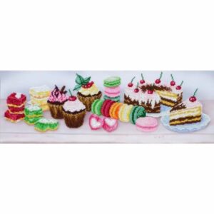SCHEMA PENTRU BRODERIE CU MĂRGELE PRECIOSA „Sweet boom”