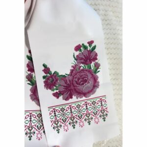 SCHEMA PENTRU BRODERIE CU MĂRGELE PRECIOSA „Prosop la icoane” 23x140